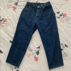 Vintage Levi’s 550 High-Waisted Jeans